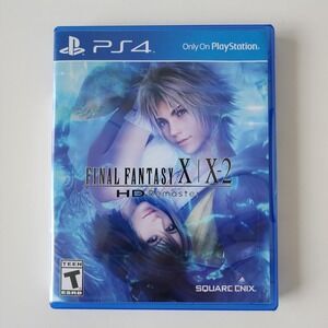 Square Enix Final Fantasy X X-2 HD Remaster PS4 RPG JRPG Adventure Video Game